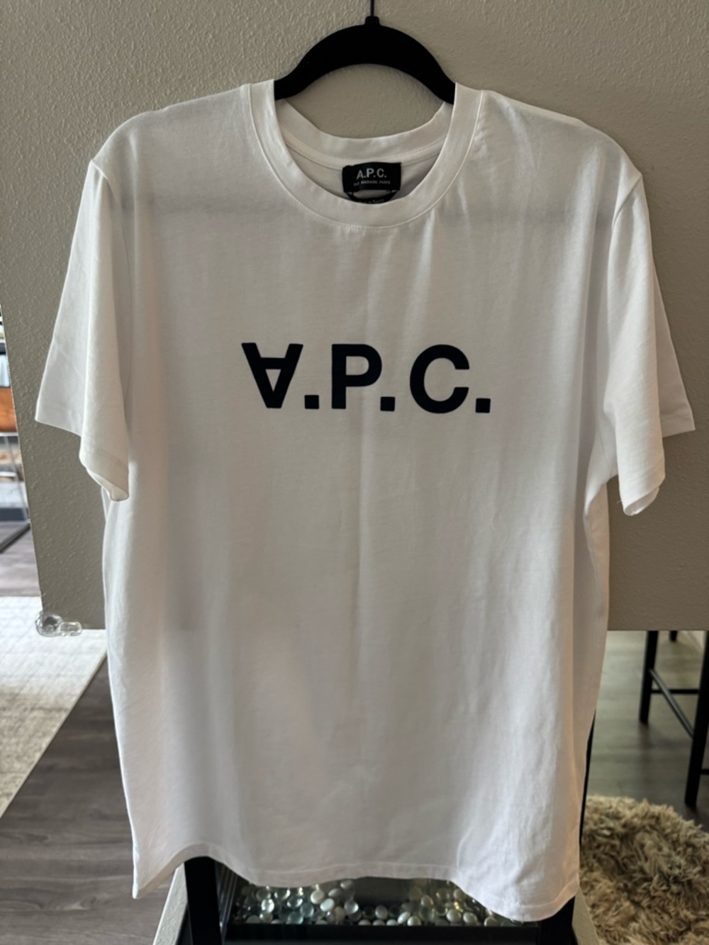 A.P.C. White Tee “VPC LOGO”